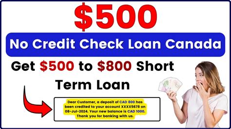 Fast Loans No Credit Check Canada